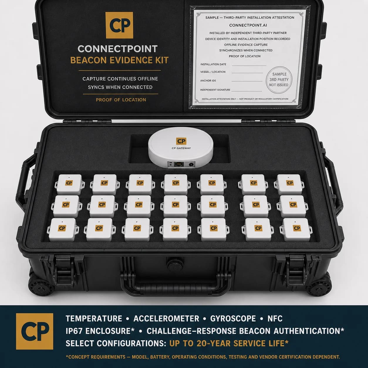 ConnectPoint Beacon Evidence Kit · photo 1